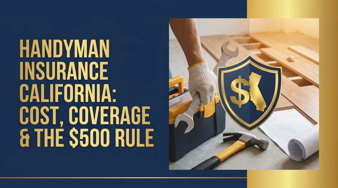 Handyman Insurance California - When You Need a License